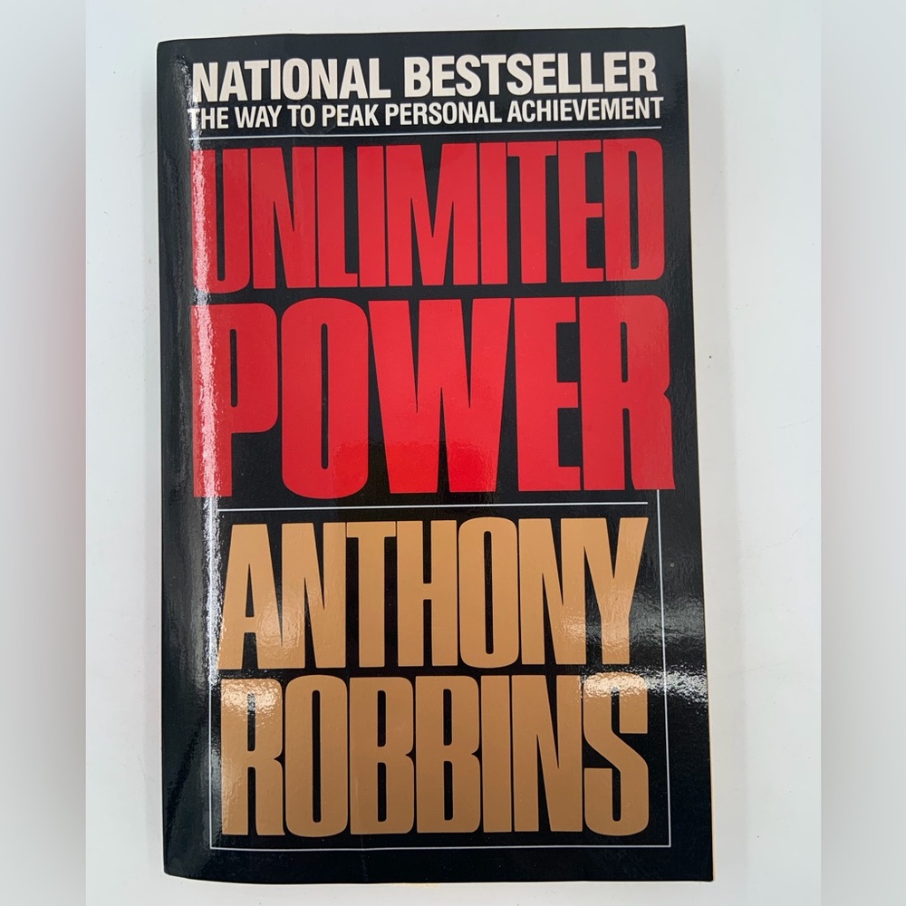 🌹New Listing🌹New Unlimited Power - Book by Anthony Robbins - National Bestseller